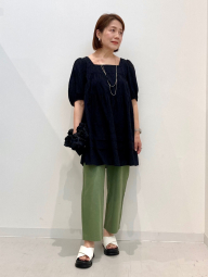 Бавовняні штани UNIQLO 1159865219 (Зелений S)
