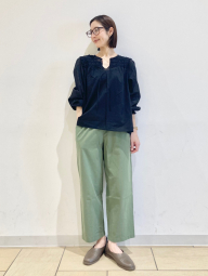 Бавовняні штани UNIQLO 1159865219 (Зелений S)