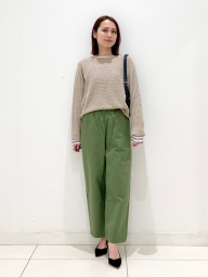 Бавовняні штани UNIQLO 1159865219 (Зелений S)