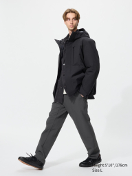 Еластичні штани UNIQLO з теплою підкладкою 1160008506 (Сірий 3XL)