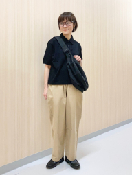 Хлопковые штаны UNIQLO 1160382756 (Бежевый XL)