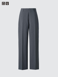 Жіночі штани UNIQLO з високою посадкою 1160679119 (Сірий 6)