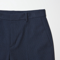 Жіночі укорочені штани UNIQLO в смужку 1160680112 (Синій M)