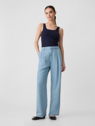 Женские легкие штаны GAP 1161492013 (Голубой 16)