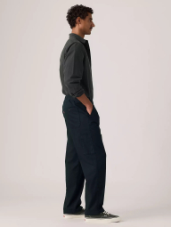Мужские штаны Levi's из смеси хлопка и льна 1162584101 (Синий XL)