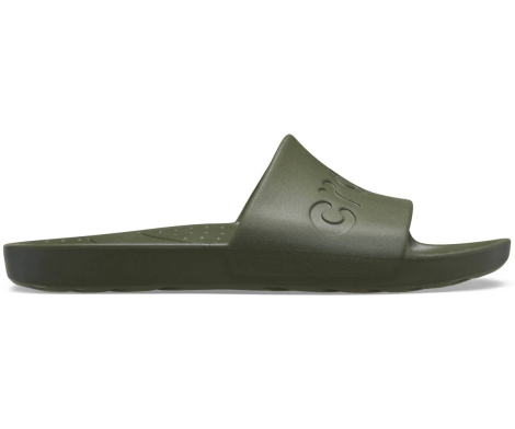 Мужские шлепанцы Crocs сланцы 41-42 (m8/w10 US) 28 см Зеленый 1159841906