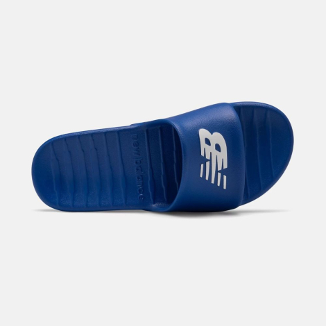 Чоловічі сланці New Balance шльопанці з логотипом 47,5 (13 US) 31 см Синій 1159840118