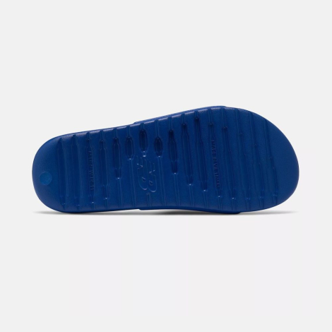 Чоловічі сланці New Balance шльопанці з логотипом 47,5 (13 US) 31 см Синій 1159840118