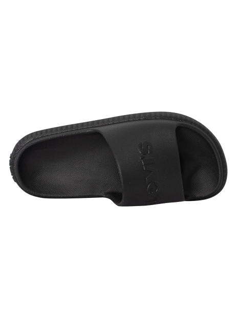 Мужские сланцы Levi's шлепанцы 43 (10 US) 28,5 см Черный 1159841836