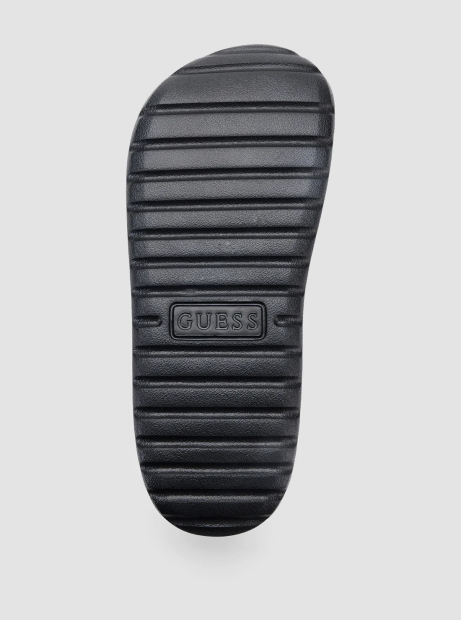 Мужские шлепанцы Molar Guess с логотипом 43 (10 US) 28,5 см Черный 1159848482