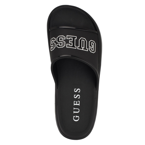 Чоловічі шльопанці Guess з логотипом 46 (13 US) 31 см Чорний 1159848640
