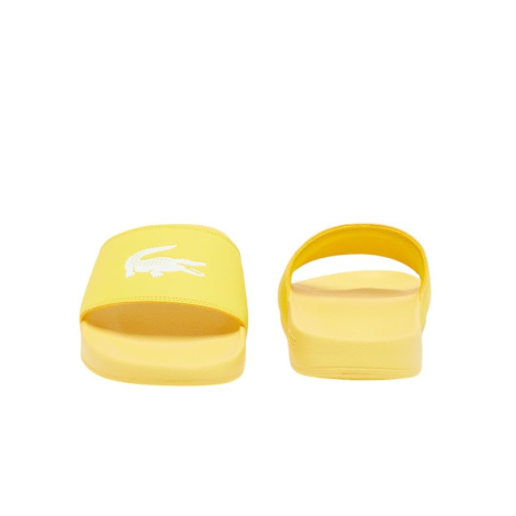Мужские шлёпанцы Lacoste Serve 0.0 с логотипом 40,5 (8 US) 25,4 см Желтый 1159850373