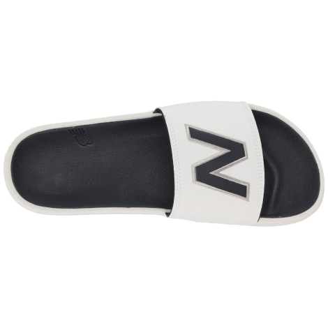 Чоловічі шльопанці New Balance з логотипом 42,5 (9 US) 27 см Білий 1159851772