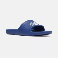 Мужские сланцы New Balance шлепанцы с логотипом 47,5 (13 US) 31 см Синий 1159840118