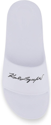Чоловічі шльопанці Karl Lagerfeld 46 (13 US) 30 см Білий 1159844759