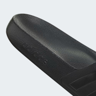 Легкие шлепанцы Adilette Aqua Adidas с фирменными полосками 39 (6 US) 25 см Черный 1159845547