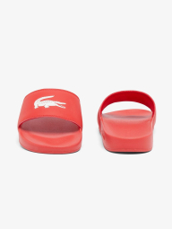 Мужские шлепанцы Lacoste с логотипом 43 (10 US) 28 см Красный 1159845635