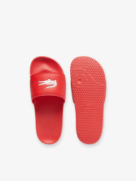 Мужские шлепанцы Lacoste с логотипом 43 (10 US) 28 см Красный 1159845635