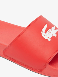 Мужские шлепанцы Lacoste с логотипом 43 (10 US) 28 см Красный 1159845635