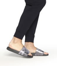 Мужские шлепанцы Hugo Boss NBA 46 (13 US) 30 см Черный 1159845845