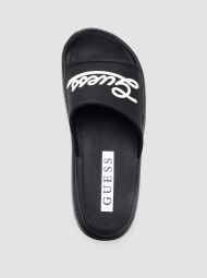 Мужские шлепанцы Molar Guess с логотипом 43 (10 US) 28,5 см Черный 1159848482