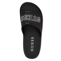 Чоловічі шльопанці Guess з логотипом 46 (13 US) 31 см Чорний 1159848640