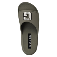 Мужские шлепанцы Metzer  Guess с логотипом 44 (11 US) 29,5 см Зеленый 1159849905