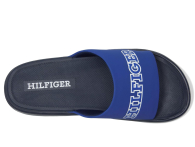 Чоловічі шльопанці Tommy Hilfiger з логотипом 41 (8 US) 27 см Чорний/Синій 1159850826