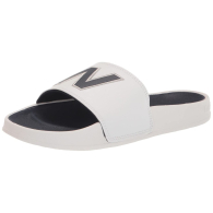 Мужские шлепанцы New Balance с логотипом 42,5 (9 US) 27 см Белый 1159851772