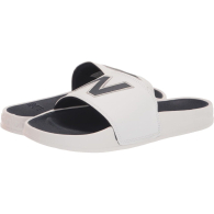 Чоловічі шльопанці New Balance з логотипом 42,5 (9 US) 27 см Білий 1159851772