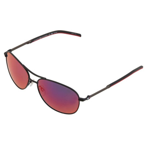 Солнцезащитные очки Pilot Tommy Hilfiger 1159839936 (Черный One size)