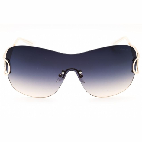 Солнцезащитные брендовые очки Shield Guess 1159849519 (Золотистый One size)