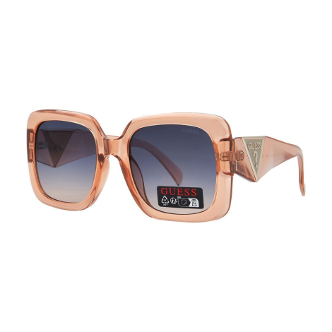 Сонцезахисні брендові окуляри Square Guess 1159849524 (Коричневий One size)