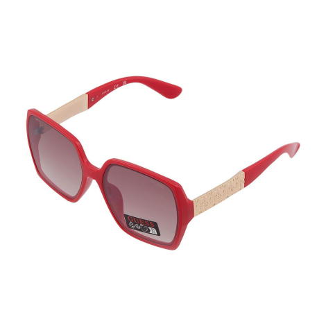 Солнцезащитные брендовые очки Square Guess 1159849525 (Красный One size)
