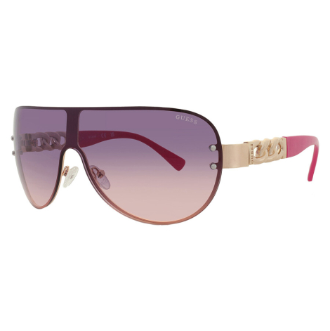 Солнцезащитные очки Shield Guess 1159850112 (Золотистый One size)