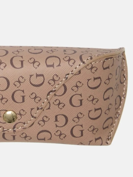 Чехол для очков Guess футляр с принтом 1159859185 (Коричневый One size)