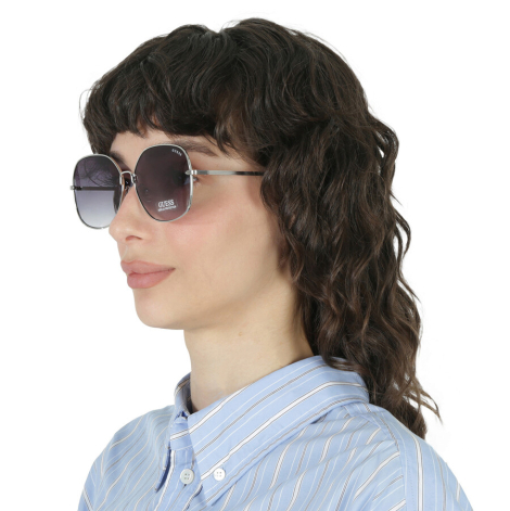 Солнцезащитные брендовые очки Butterfly Guess 1159859284 (Серый One size)