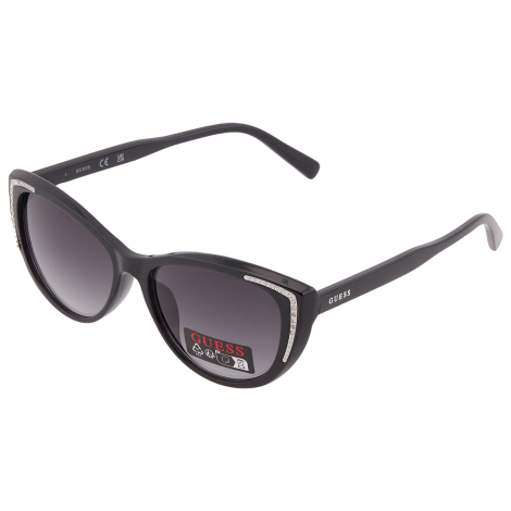 Солнцезащитные брендовые очки Cat Eye Guess 1159860517 (Черный One size)
