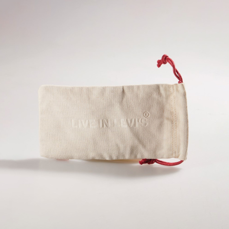 Солнцезащитные очки Round Levi's 1159860522 (Черный One size)