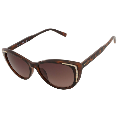Солнцезащитные брендовые очки Cat Eye Guess 1159860526 (Коричневый One size)