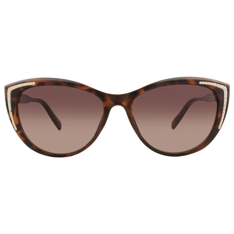 Солнцезащитные брендовые очки Cat Eye Guess 1159860526 (Коричневый One size)