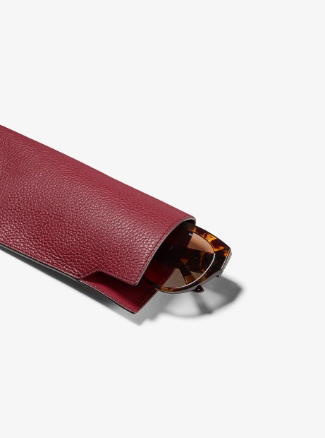 Чехол для очков Jet Set Michael Kors футляр 1159860782 (Бордовый One size)