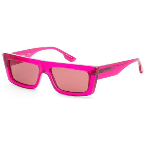 Солнцезащитные очки Rectangular Karl Lagerfeld 1159862002 (Розовый One size)