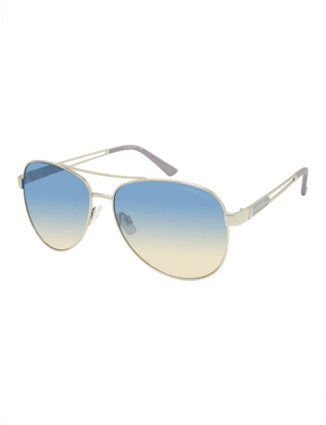 Солнцезащитные женские очки U.S. Polo Assn AVIATOR 1159862584 (Серый One size)