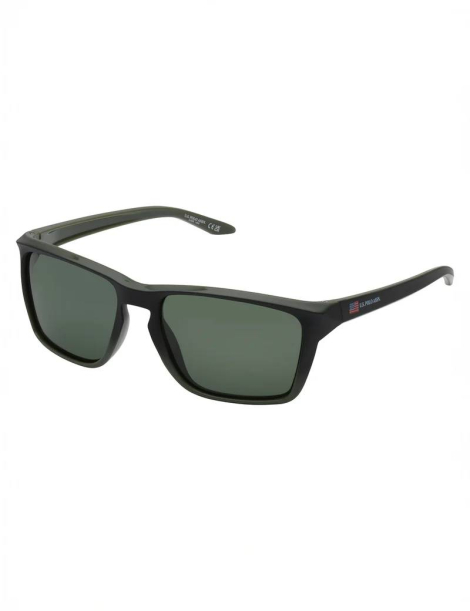 Солнцезащитные очки Rectangular U.S. Polo Assn 1159862594 (Зеленый One size)