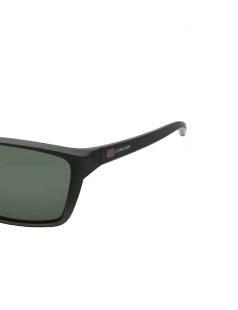 Солнцезащитные очки Rectangular U.S. Polo Assn 1159862594 (Зеленый One size)