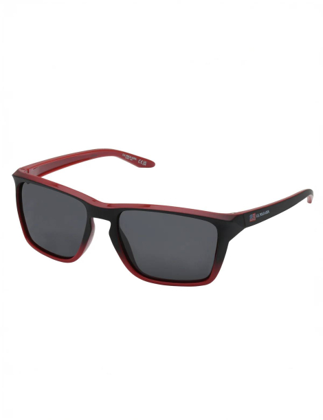 Солнцезащитные очки Rectangular U.S. Polo Assn 1159862595 (Черный/Красный One size)
