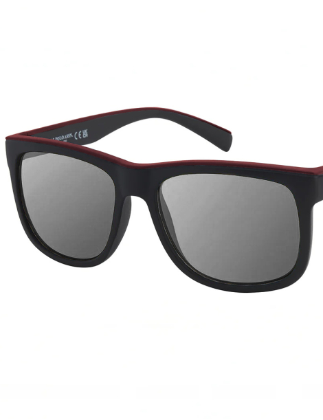 Солнцезащитные очки Rectangular U.S. Polo Assn 1159862600 (Черный/Красный One size)