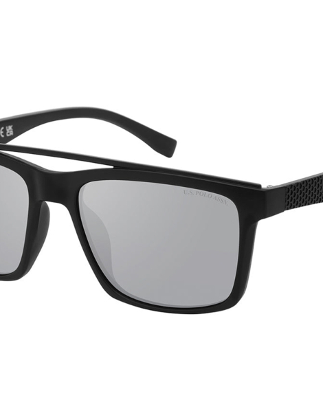 Солнцезащитные очки Rectangular U.S. Polo Assn 1160600830 (Черный One size)