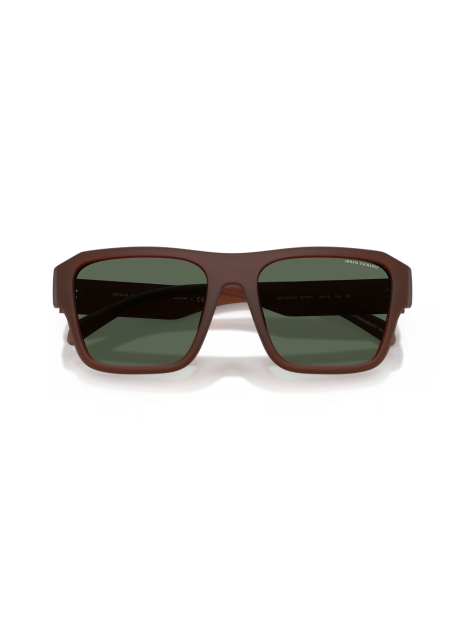 Солнцезащитные очки Square Armani Exchange 1161062290 (Коричневый One size)